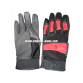 PU Reinforced Palm Terry Knit Mechanic Work Glove